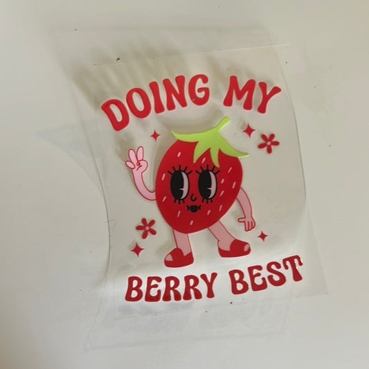 Doing my berry best