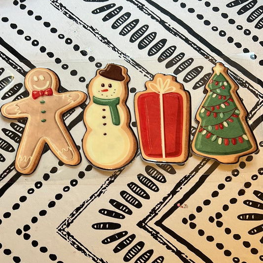 Largw Christmas cookies