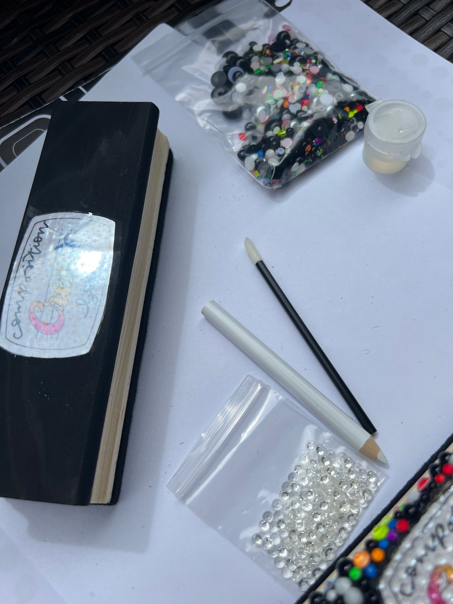 Dry Erase composition Bling Kit