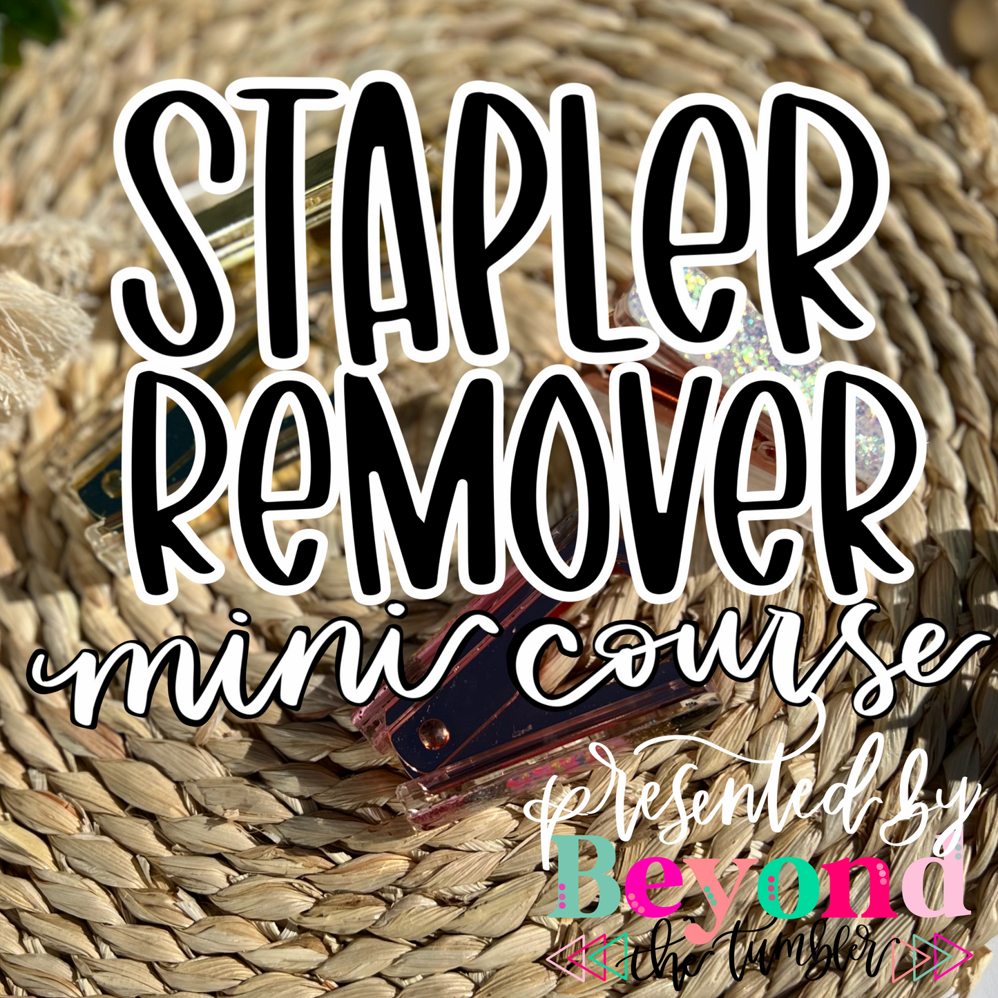 Stapler Remover UV Resin